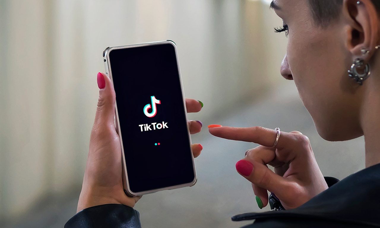 TikTok on mobile