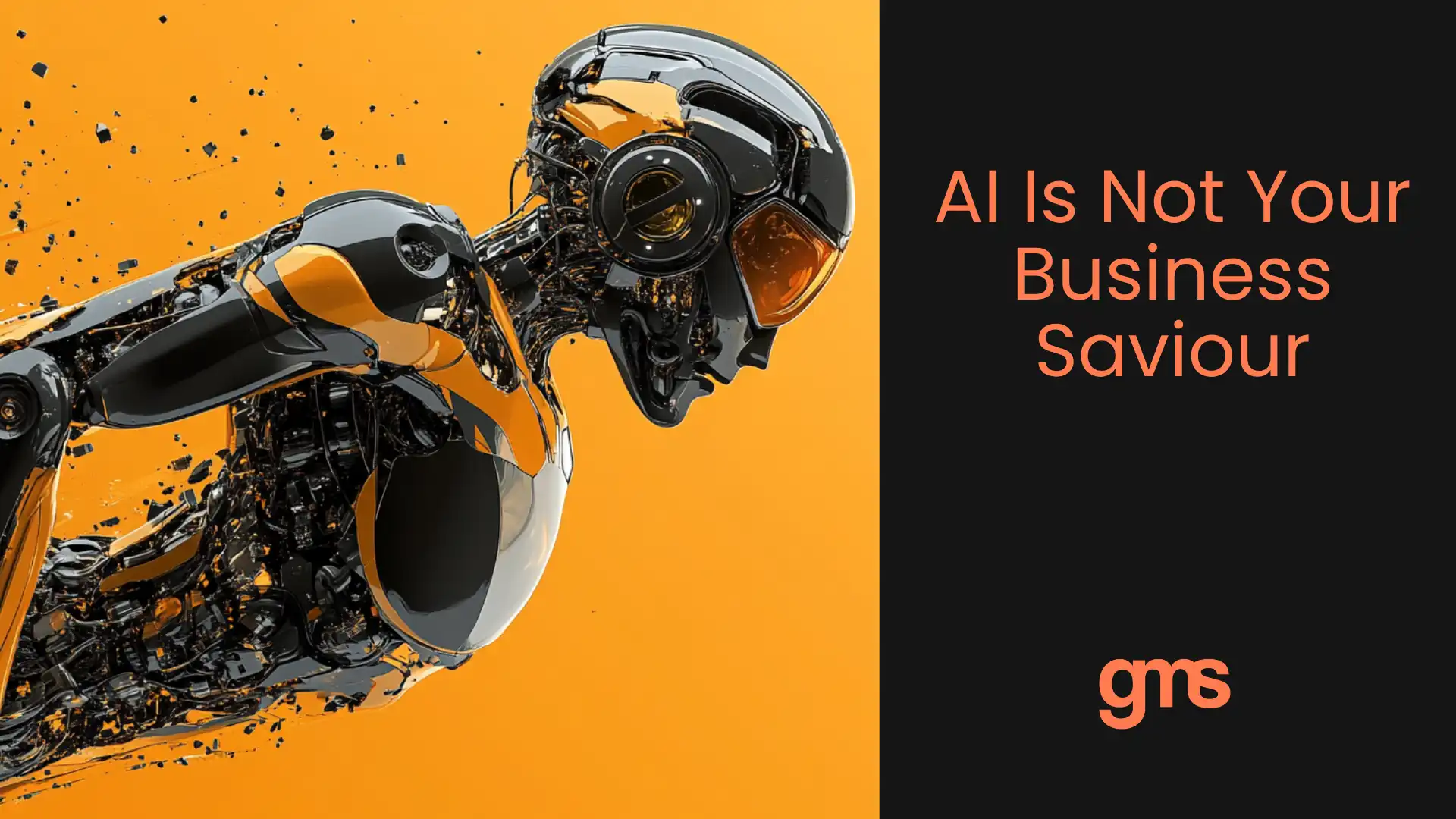 AI is not your business saviour, strategy is. While others chase automation, the smartest brands engineer effectiveness first. At GMS Media, we help mid-to-enterprise businesses cut through noise, align execution to outcomes, and scale with clarity. If you're ready to lead with precision instead of tech hype, this is the shift your brand has been waiting for, AI is not your business saviour, effectiveness in digital marketing, marketing strategy, automation vs strategy, business growth, outcome-driven execution, strategic clarity, performance marketing, GMS Media, scalable marketing systems, AI in marketing, digital marketing effectiveness, brand strategy, marketing automation, precision marketing, data-driven results, revenue growth, digital marketing ROI, high-performance marketing, sustainable business growth,