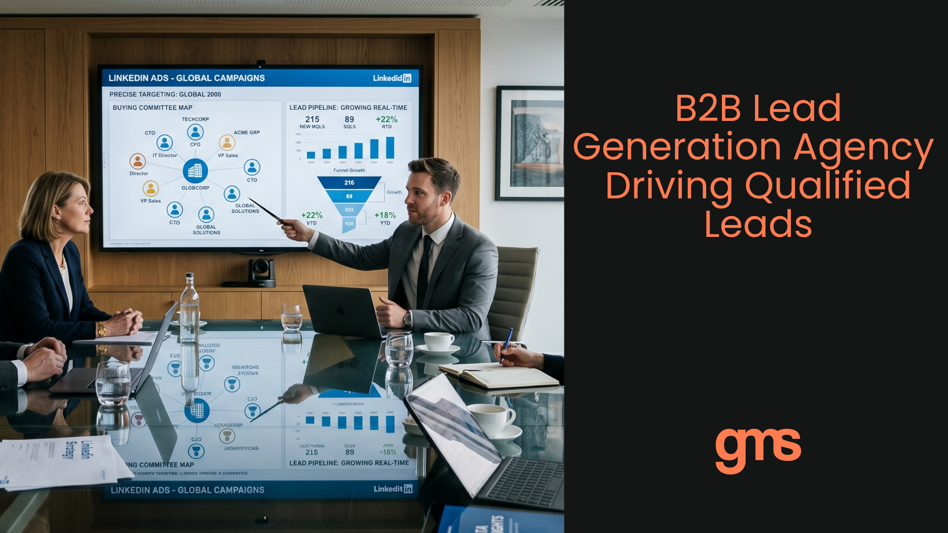 B2B lead generation agency, B2B lead generation services, LinkedIn Ads B2B, LinkedIn lead generation, LinkedIn advertising agency, LinkedIn marketing strategy, account based marketing LinkedIn, B2B LinkedIn campaigns, digital marketing agency, performance marketing agency, paid social agency, LinkedIn ads management, B2B marketing agency, enterprise lead generation, high quality B2B leads, decision maker targeting, buying committee targeting, LinkedIn ABM strategy, lead generation for SaaS, B2B demand generation, B2B pipeline growth, qualified lead generation, lead generation strategy, B2B marketing funnel, conversion optimisation LinkedIn, LinkedIn ad targeting, B2B advertising agency, paid media agency, growth marketing agency, inbound B2B leads, outbound LinkedIn strategy, LinkedIn sponsored content ads, LinkedIn lead gen forms, cost per lead optimisation, marketing attribution B2B, B2B sales pipeline, ROI driven marketing, data driven marketing agency, enterprise digital marketing, scalable lead generation, high intent leads, B2B customer acquisition, LinkedIn campaign optimisation